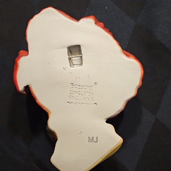 Bossons Vintage ABDUL (Arabian) 3D Chalkware Wallart - Picture 2 of 14